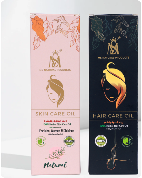 Hair Care Oil and Skin Care Oil Combo Pack